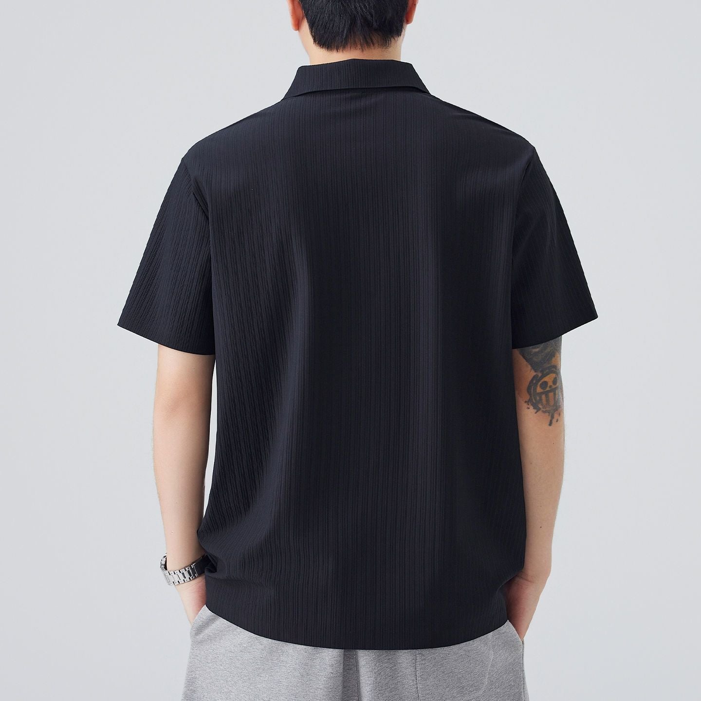 肌触りよい シンプル 半袖 Tシャツ MO-80031