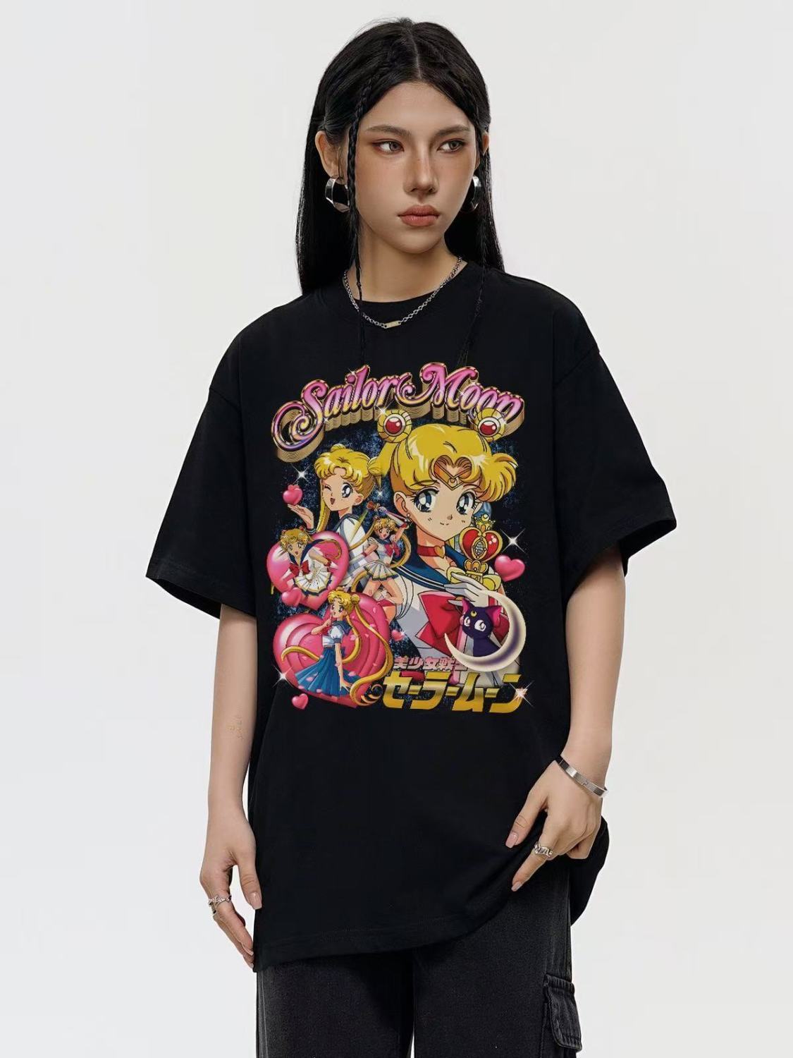 プリント 可愛い 半袖 Tシャツ S-13230