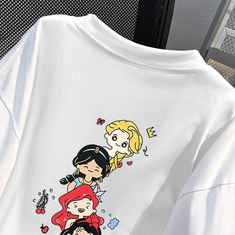 新商品 カジュアル 定番シンプル プリント 全6色 半袖Tシャツ<S-8767>