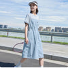 早い者勝ち カジュアル 体型カバー ワンピース MO-80042