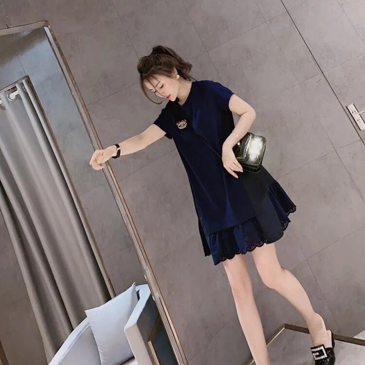 定番シンプル 美人度アップ 今季マストバイ デザイン性抜群 2色選択可 ワンピース<S-11355>