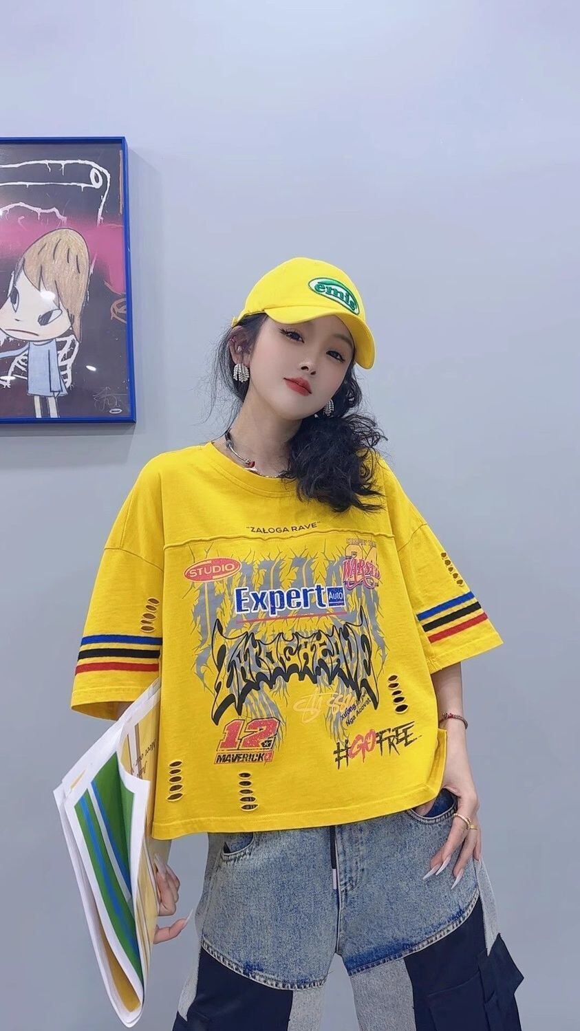 ファッション 美人度アップ おすすめ 好感度UP カジュアル 全4色 半袖 Tシャツ ＜S-11219＞