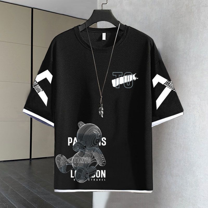 デザイン性抜群 カジュアル Tシャツ & ショーツ セットアップ MO-80068