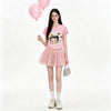 ファッション感満々 プリント シンプル Tシャツ S-13296