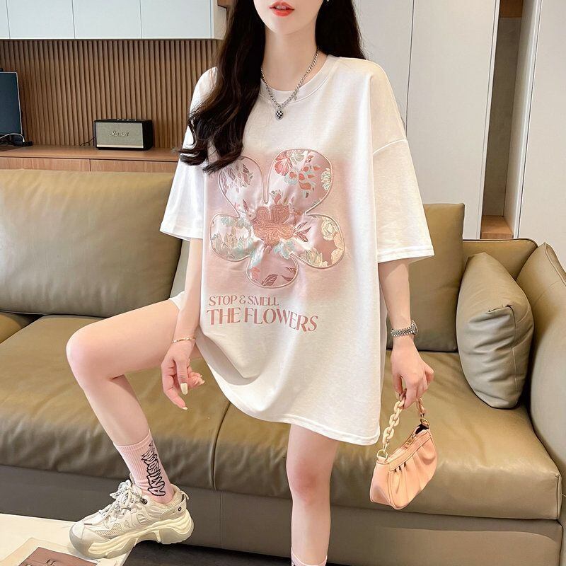 超人気 切り替え カジュアル プリント全3色 半袖Tシャツ カットソー ＜S-8609＞