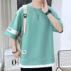 男女兼用 大人気 シンプル Tシャツ & ショーツ セットアップ MO-80020