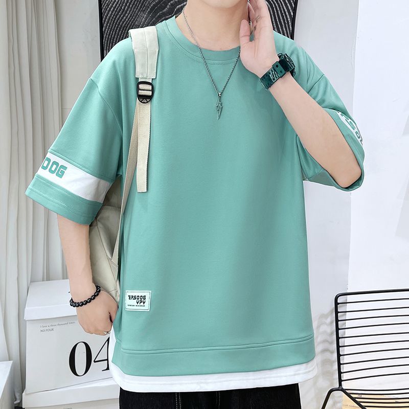 男女兼用 大人気 シンプル Tシャツ & ショーツ セットアップ MO-80020