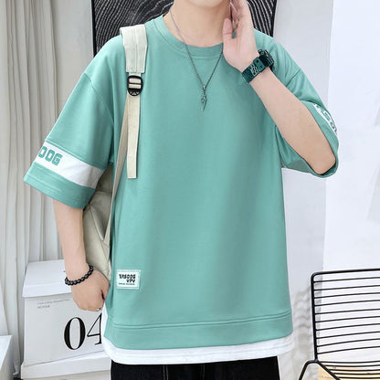 男女兼用 大人気 シンプル Tシャツ & ショーツ セットアップ MO-80020