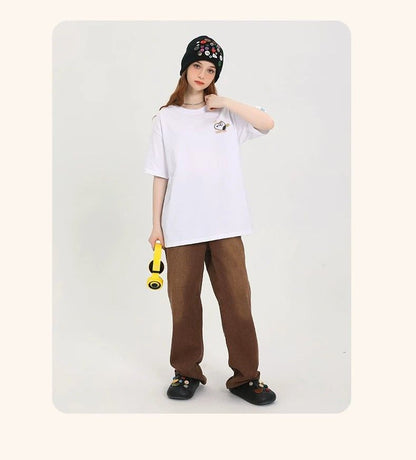 体型カバー 新作 シンプル カジュアル Tシャツ S-13242