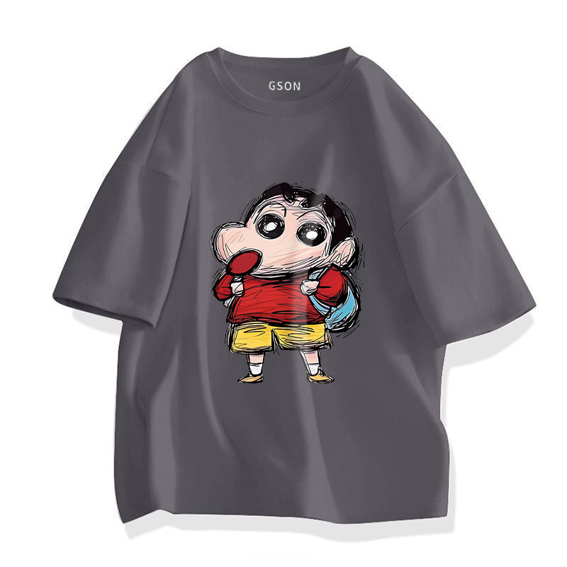 男女兼用 カジュアル Tシャツ & ショーツ セットアップ S-13267