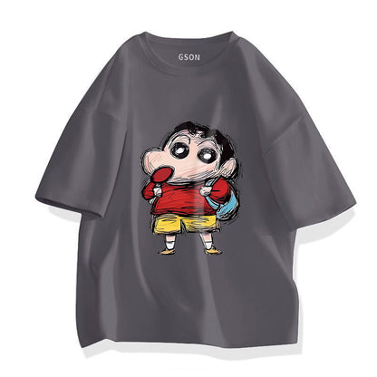 男女兼用 カジュアル Tシャツ & ショーツ セットアップ S-13267