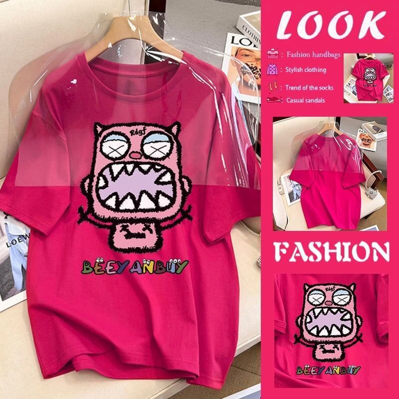 上質なドロップショルダー半袖Tシャツ<S-2978>