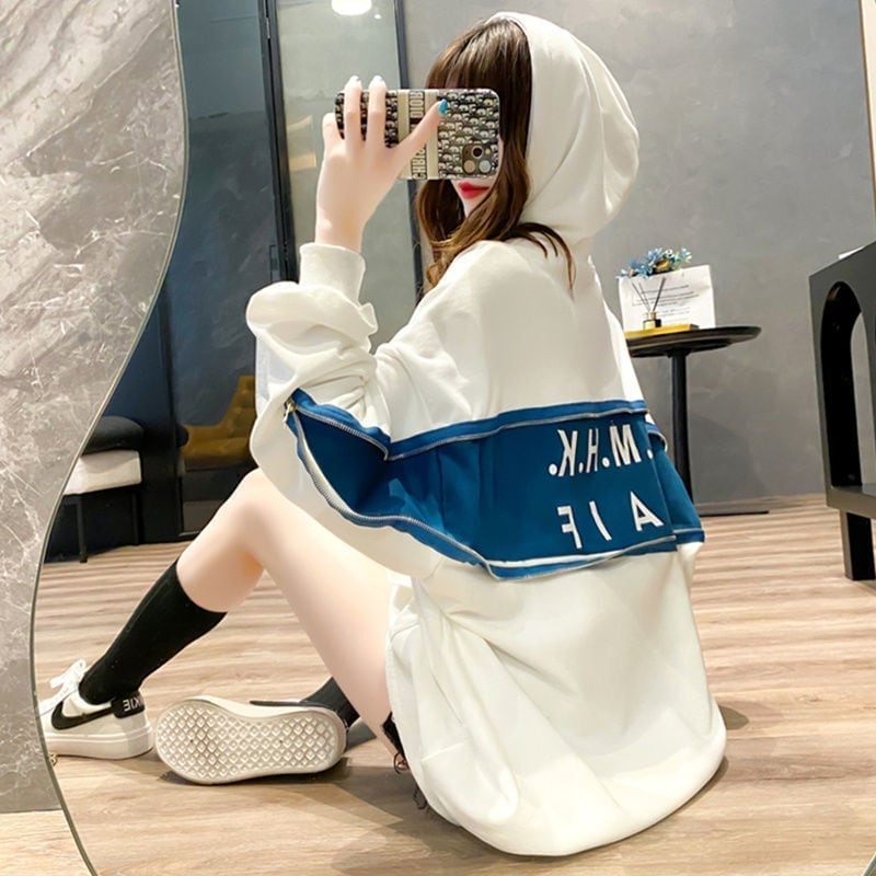 トップス 長袖 レディース パーカー 高感度アップ カジュアル ファッション＜S-1194＞