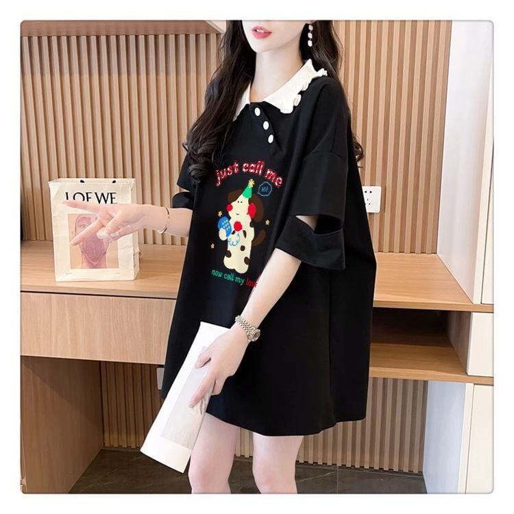 海外トレンド カジュアル 好感度UP 全3色 半袖 Tシャツ ＜S-11197＞