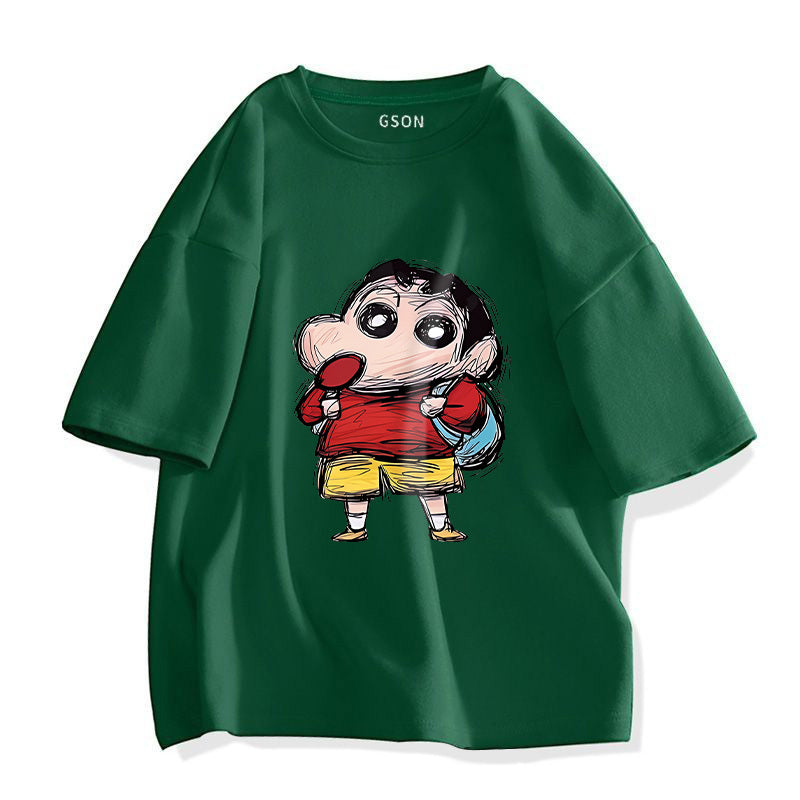 男女兼用 カジュアル Tシャツ & ショーツ セットアップ S-13267