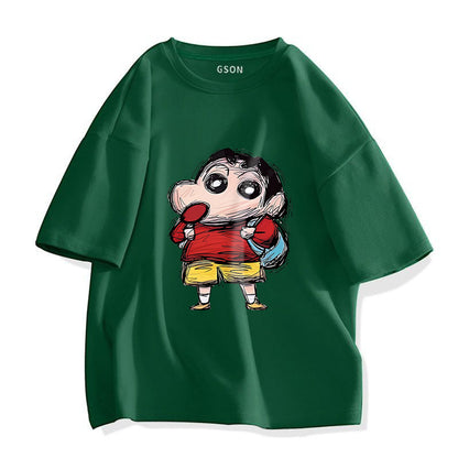 男女兼用 カジュアル Tシャツ & ショーツ セットアップ S-13267