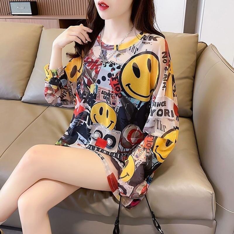 【半額セール！】 大人可愛い 売り切れ必至 元気いっぱい チュール 花柄 Tシャツ<S-4929>