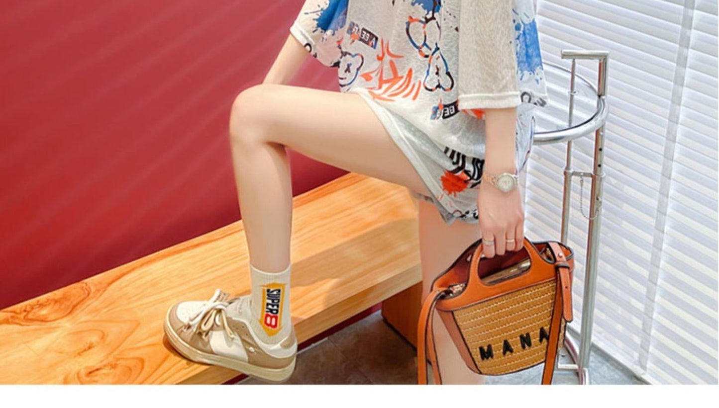 おすすめ ラウンドネック ファッション 半袖 Tシャツ ＜S-8639＞