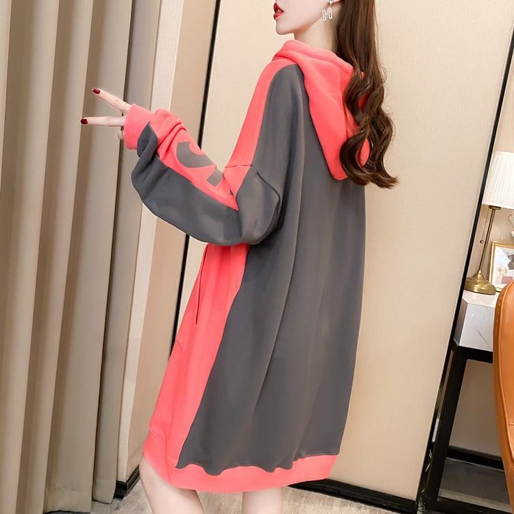 裏起毛ゆったりスウェットロング丈ワンピース   ＜S-1358＞