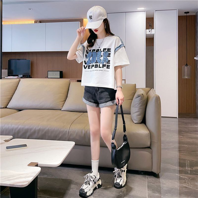 着回し力抜群 早い者勝ち 絶対流行 カジュアル 2色選択 Tシャツ<S-11645>