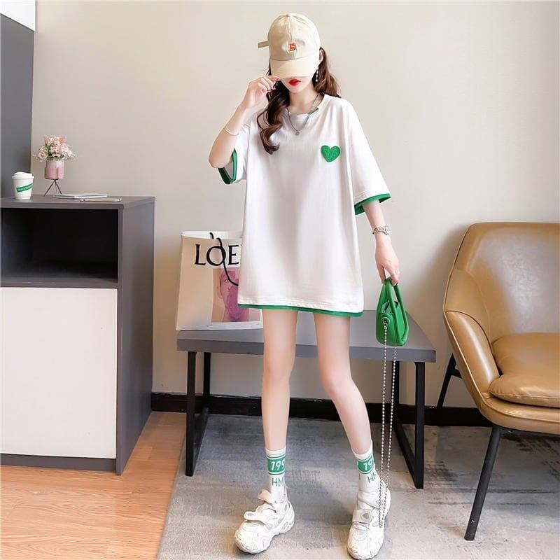 ファッション 3色選択可 シンプル 切り替え Tシャツ カットソー＜S-3070＞