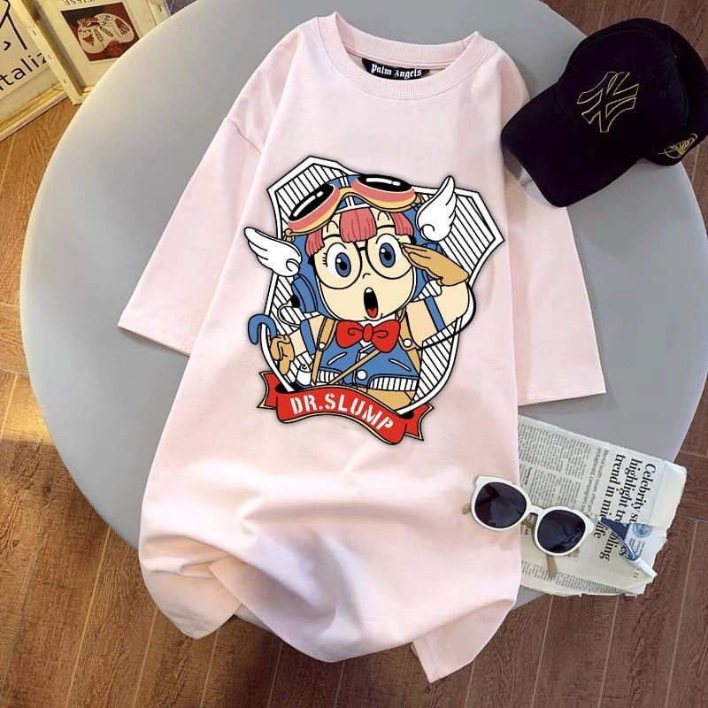 【半額！期間限定！！】オシャレ度満点 カートゥーンプリント 好感度満載 Tシャツ カットソー＜S-3359＞