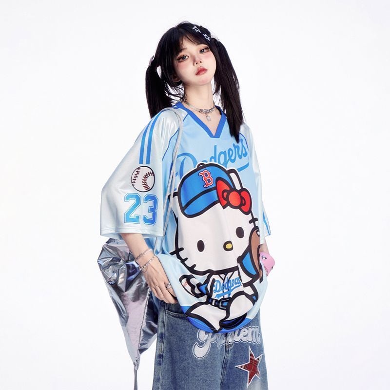 売れ筋 ゆったり ファッション Tシャツ <S-13201>