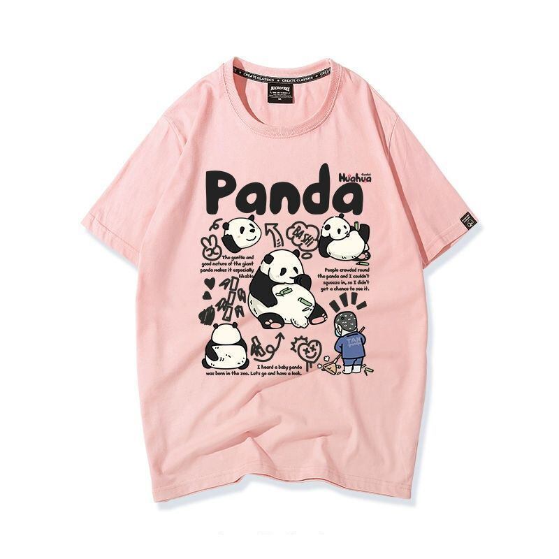売り切れ必至 カジュアル ファッション感満々 アバンギャルド プリント カップル 全7色 半袖 Tシャツ <S-9320>