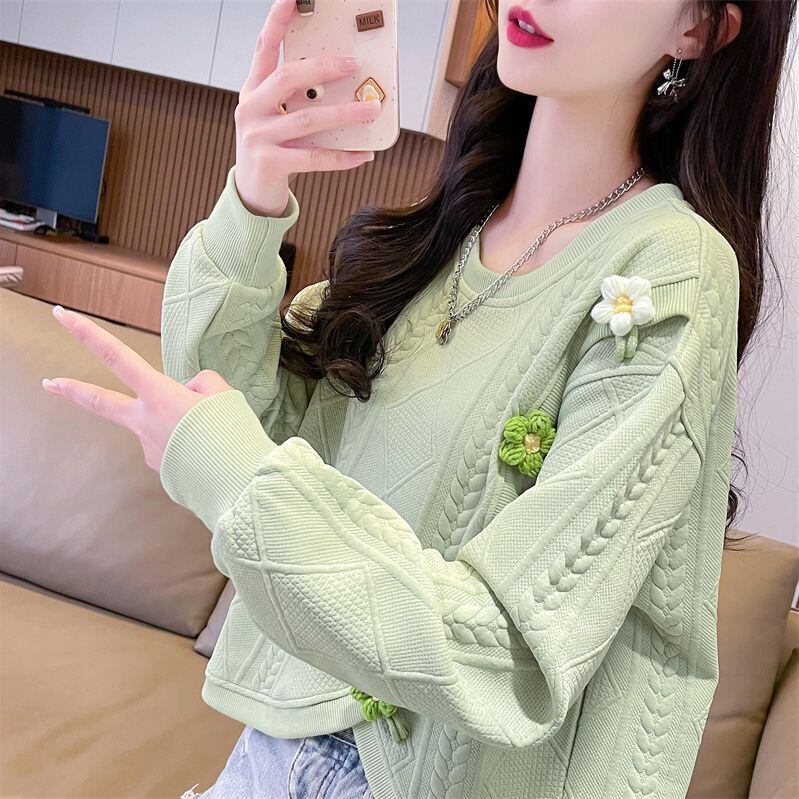美人度アップ ファッション 絶対欲しい スウィート スウェット<S-8104>