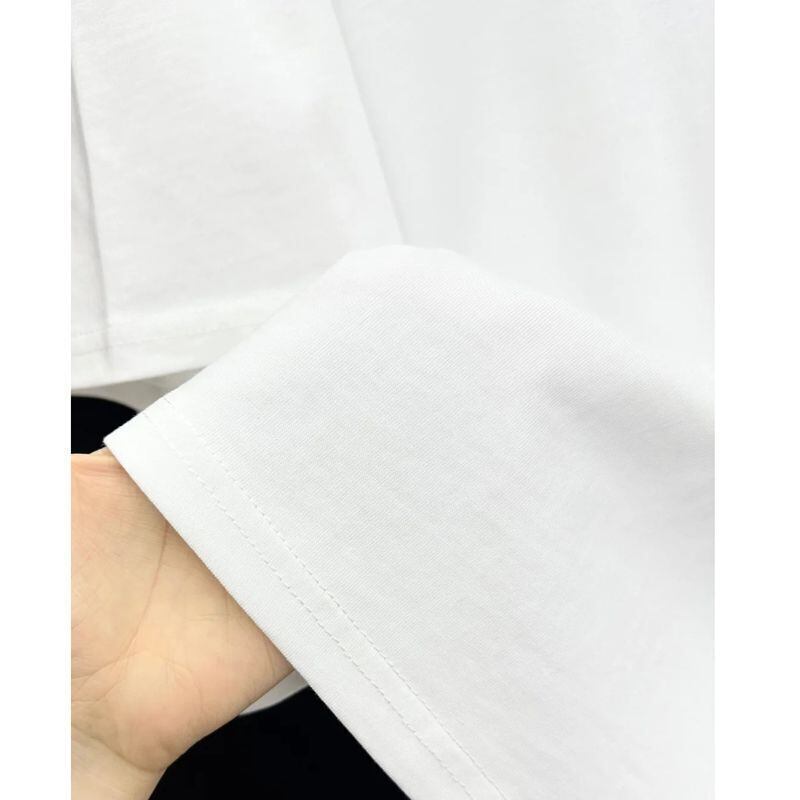 【半額！期間限定！！】大人可愛い上質 キュートプリント カジュアル 半袖Tシャツ＜S-8593＞