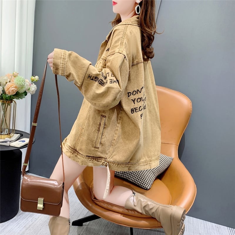 レトロ 切り替え オシャレ度満点 ジャケット ブルゾン＜S-3763＞