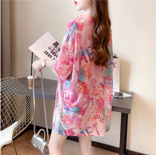 絶対流行 アバンギャルド ファッション Tシャツ<S-6651>