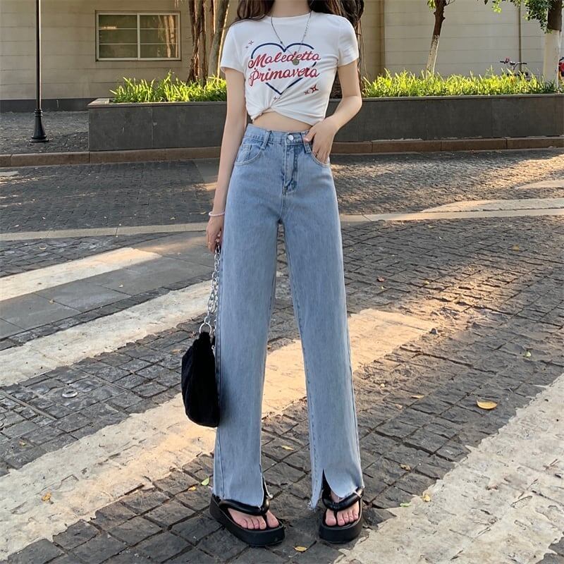 オシャレ度満点 ハイウエスト 女性力を高める パンツ ボトムス＜S-3097＞