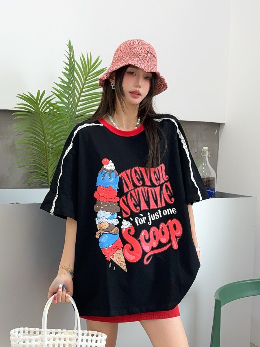 着回し力抜群 海外トレンド 定番シンプル 好感度UP カジュアル 全3色 半袖 Tシャツ ＜S-11226＞