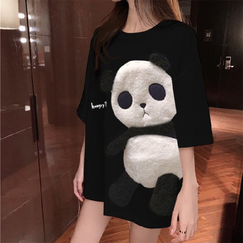 好感度満載 ラウンドネック カジュアル プリント Tシャツ カットソー＜S-2820＞
