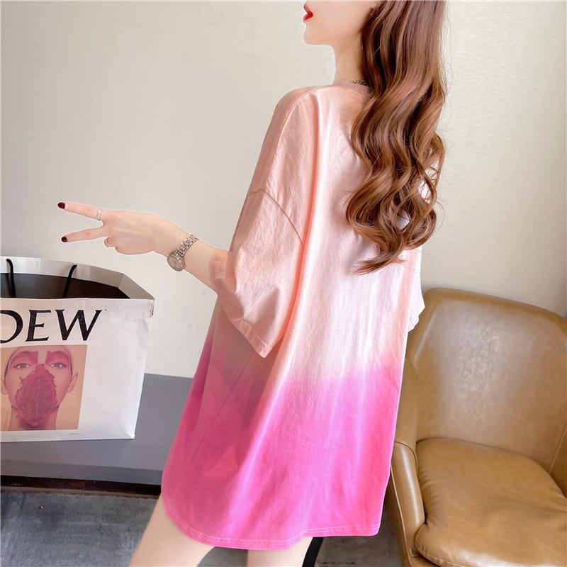 好感度満載 3色選択可 着心地抜群 グラデーション Tシャツ カットソー＜S-3225＞