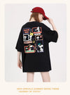 体型カバー シンプル カジュアル Tシャツ S-13239