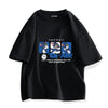 男女兼用 売れ筋 プリント Tシャツ & ショーツ セットアップ S-13265