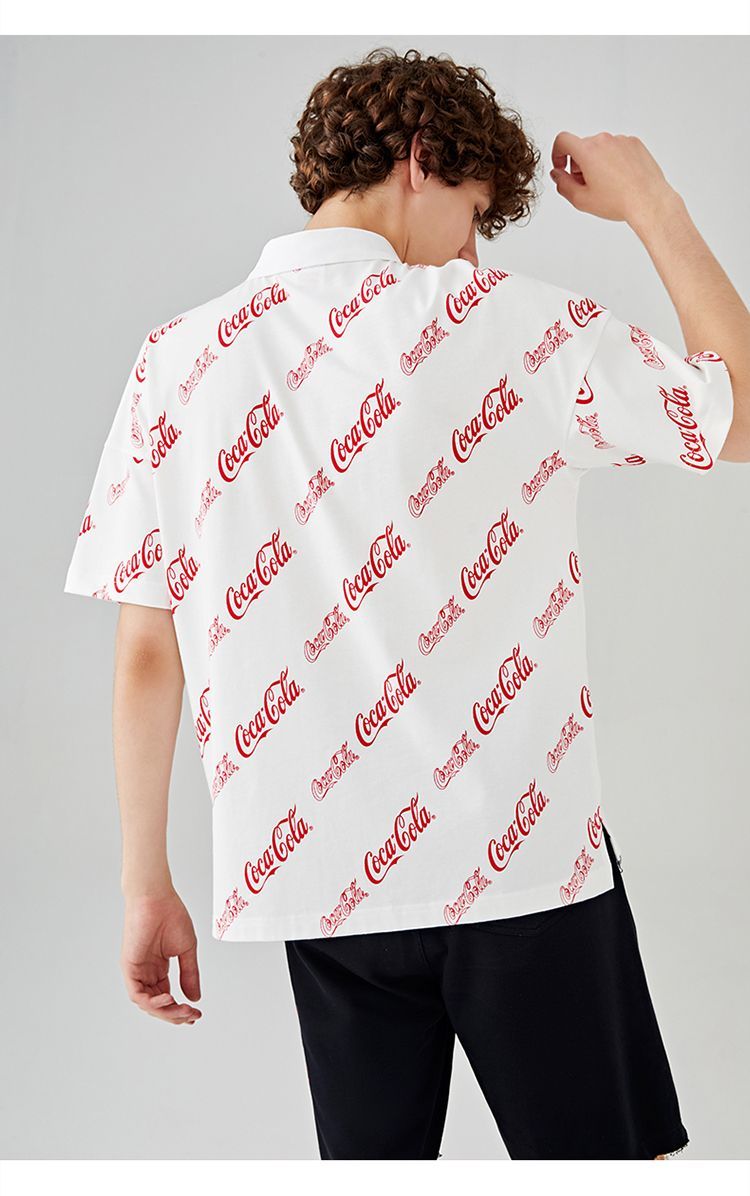 新作 総柄 プリント カジュアル Tシャツ S-13245