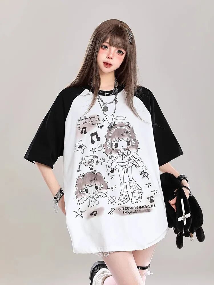 絶対欲しい 売れ筋 話題沸騰中 絶対流行 早い者勝ち カジュアル 2色選択 Tシャツ<S-11278>