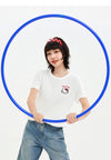 大人可愛い 品質のいい プリント 半袖 Tシャツ S-13219