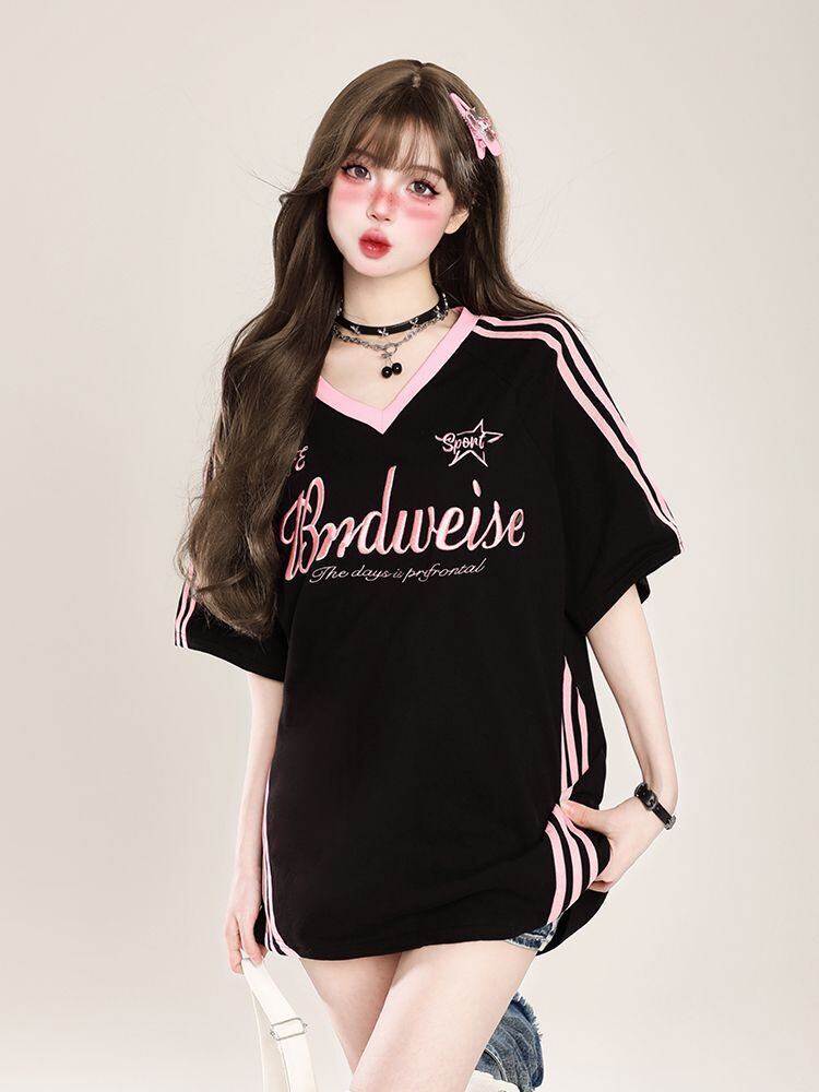 大好評 好感度UP 海外トレンド カジュアル 全3色 半袖 Tシャツ ＜S-11107＞