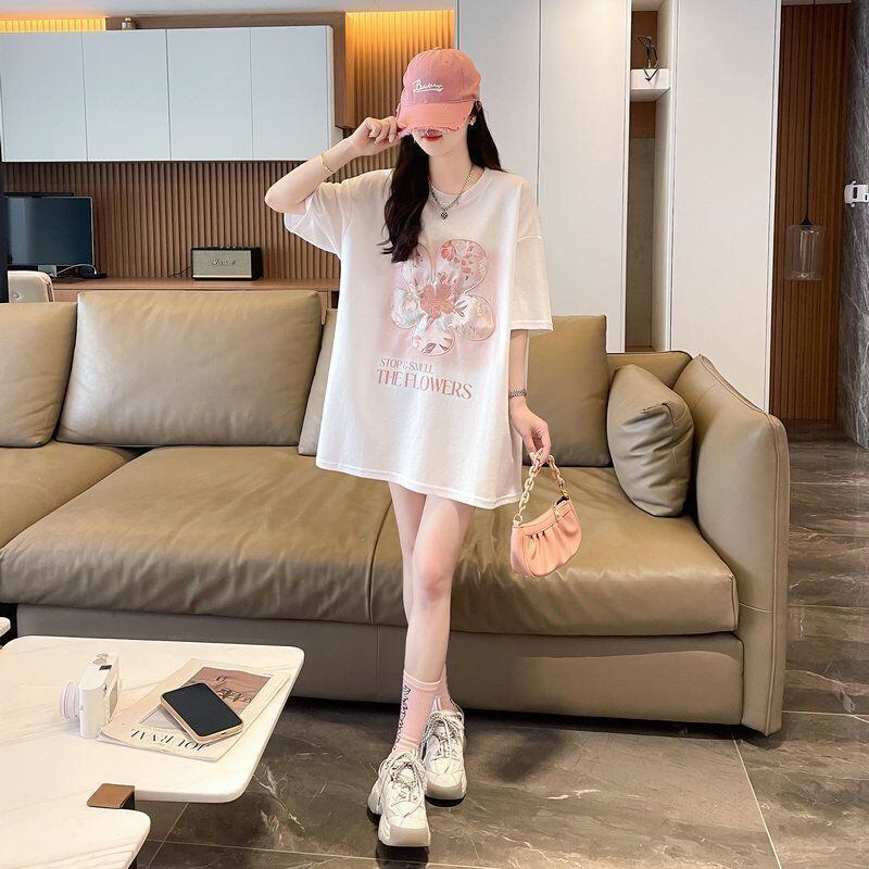 超人気 切り替え カジュアル プリント全3色 半袖Tシャツ カットソー ＜S-8609＞