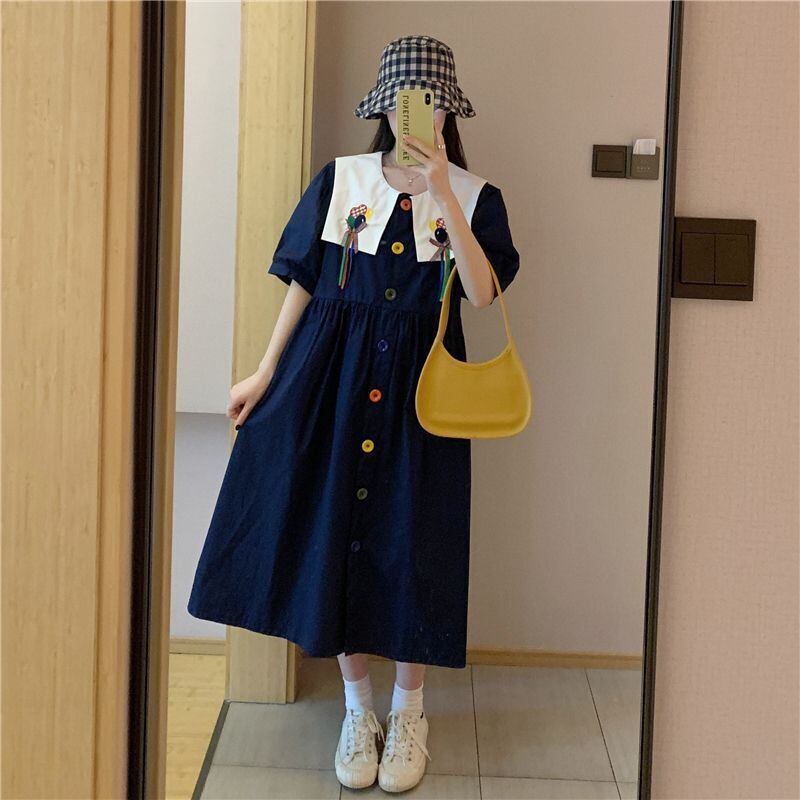 大活躍 大人可愛い 超人気 シンプル チェック柄 フロック<S-11286>
