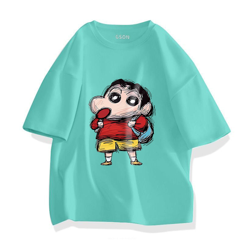 男女兼用 カジュアル Tシャツ & ショーツ セットアップ S-13267