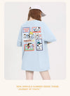 体型カバー シンプル カジュアル Tシャツ S-13239