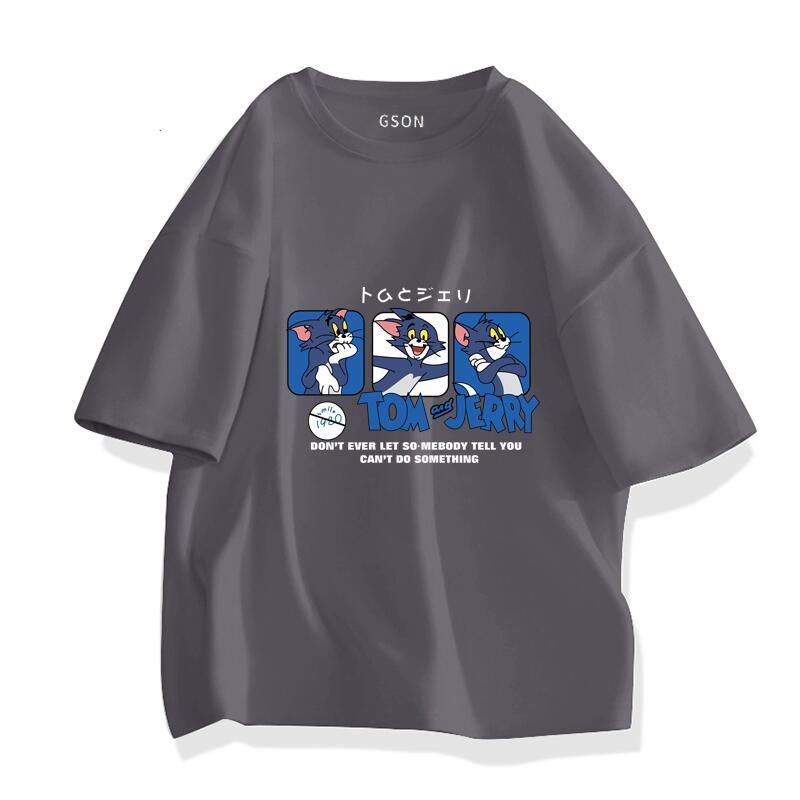 男女兼用 売れ筋 プリント Tシャツ & ショーツ セットアップ S-13265