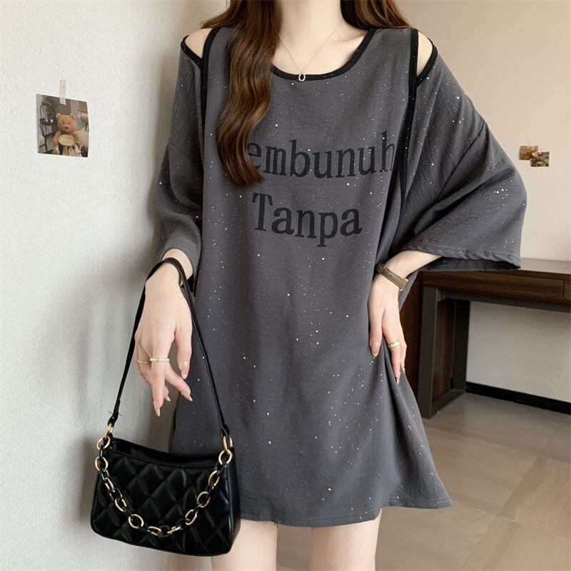 絶対欲しい 特別デザイン 個性派 プリント 2色選択 半袖Tシャツ＜S-8554＞