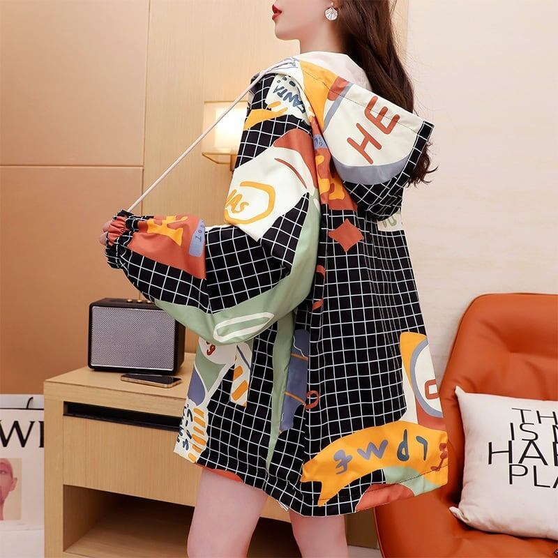 カジュアル プリント オシャレ度満点 ジャケット ブルゾン アウター＜S-2875＞