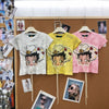 ファッション感満々 プリント シンプル Tシャツ S-13296